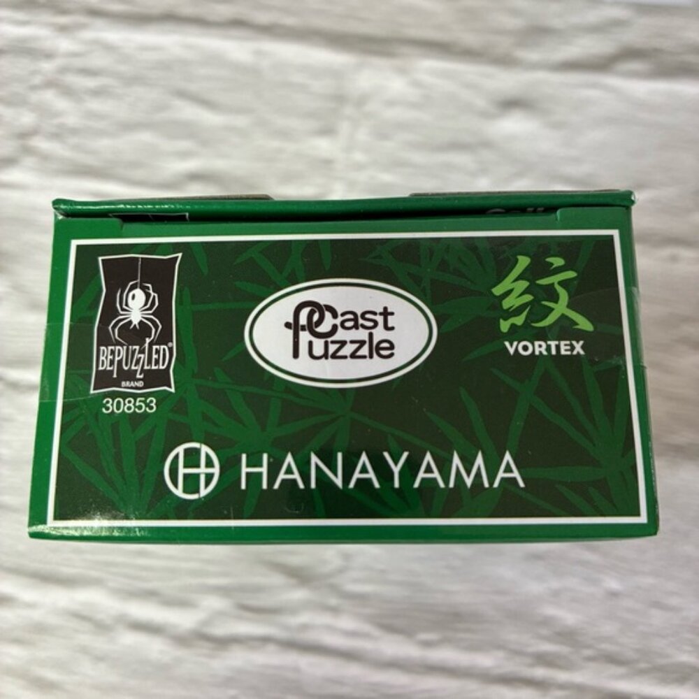 NIB Hanayama Cast Metal Brain Teaser Puzzles Vortex & Trinity Set of 2 - Picture 5 of 9